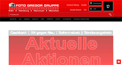 Desktop Screenshot of foto-gregor-gruppe.de